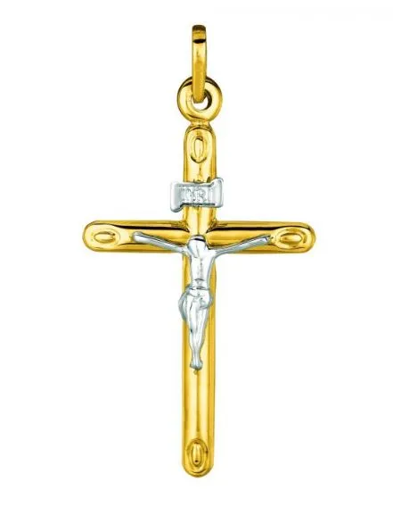 14K Gold Medium Crucifix Cross