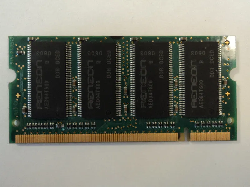 Aeneon RAM Memory Module 512MB PC2700S CL2.5 DDR-333MHz AED660SD00-600B98X -- New