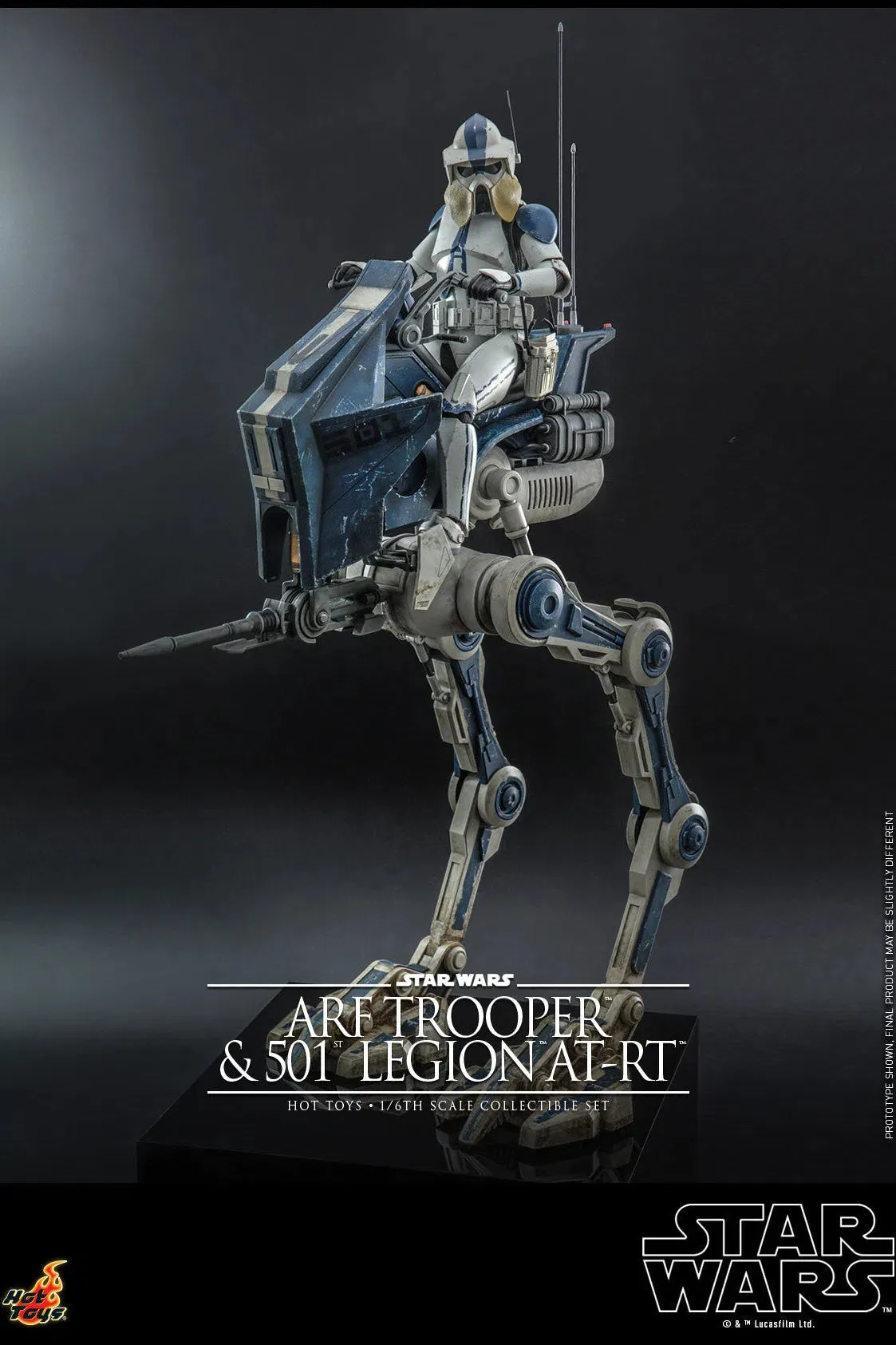 ARF Trooper & 501st Legion AT-RT: Star Wars The Clone Wars: TMS91