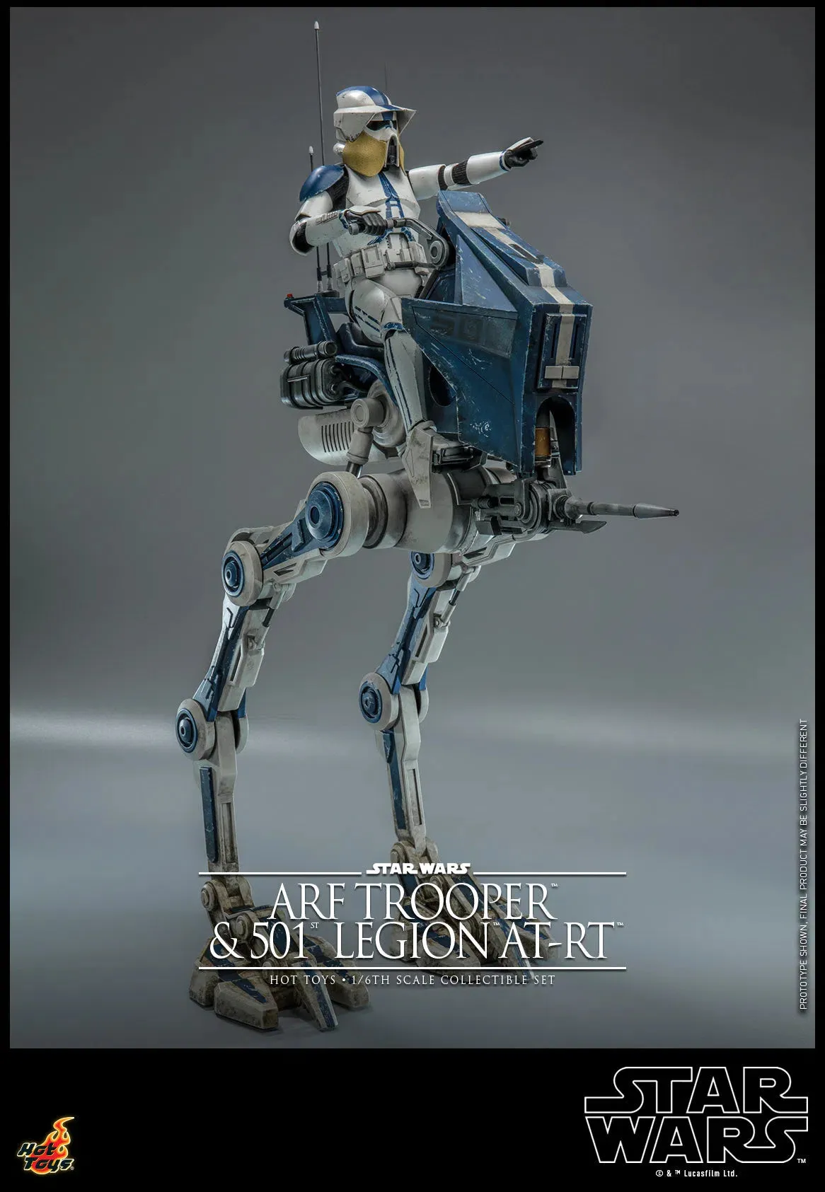 ARF Trooper & 501st Legion AT-RT: Star Wars The Clone Wars: TMS91