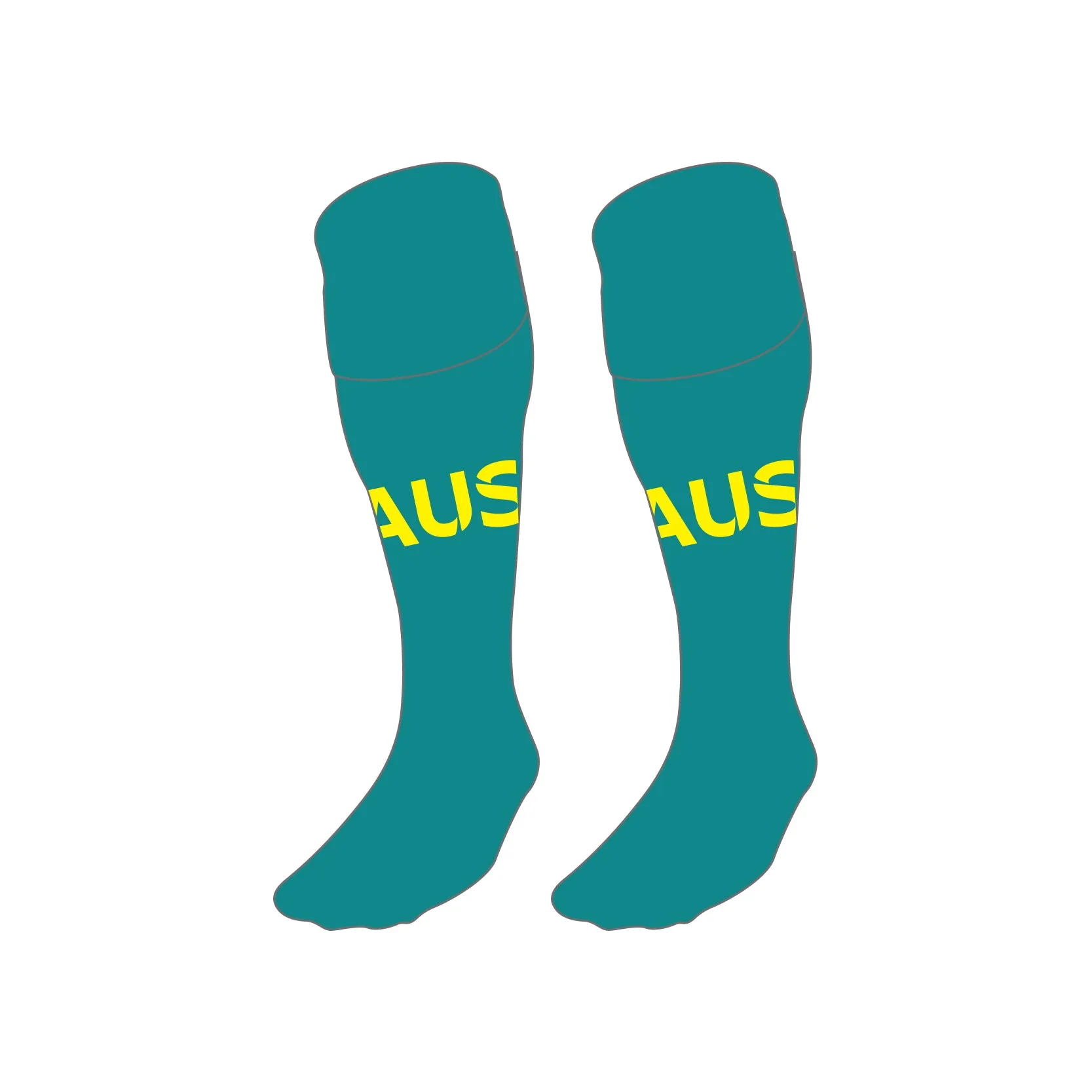 AYCG  Competition Football Socks - Green