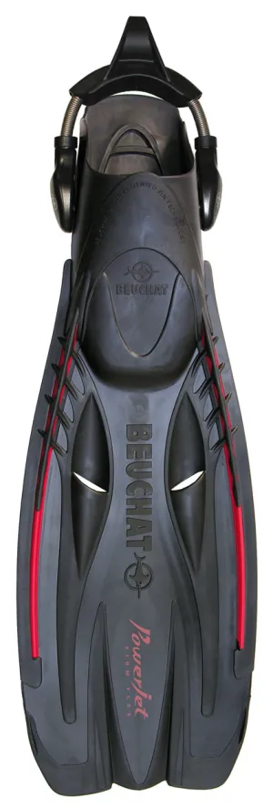 Beuchat Power Jet fins with spring straps - Regular or Power Flex