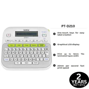 Brother PT-D210 Label Printer