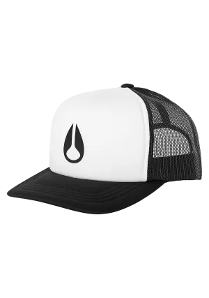 Byron Foam Trucker hat - White / Black