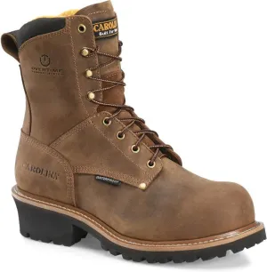 Carolina Men's Poplar 8" Soft Toe Waterproof Work Boot - Brown - CA9052