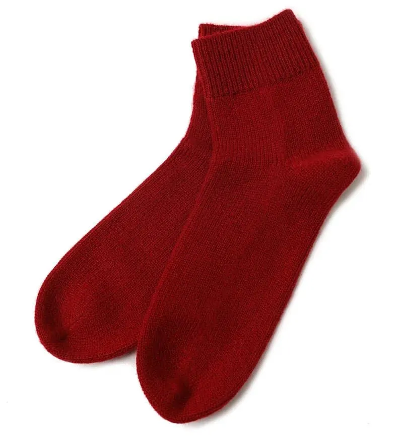 Cashmere Knitted Socks