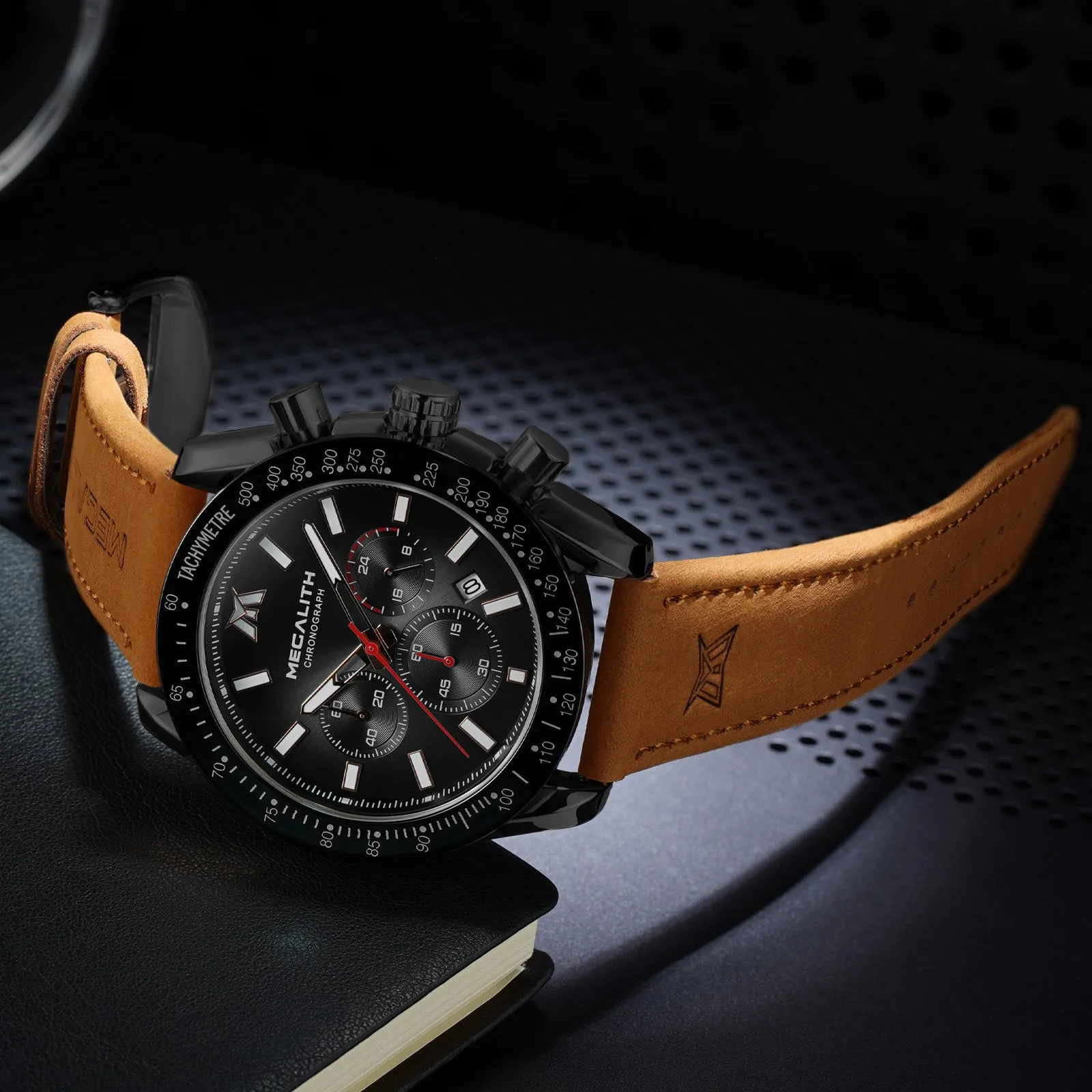 Chronograph Watch | Leather Band | 8274M