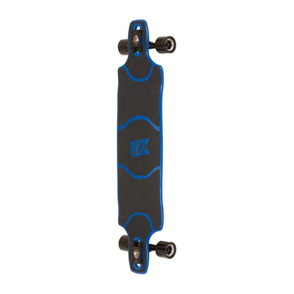 DB Longboards Paradigm Blue & Gold 41" Drop Through Longboard