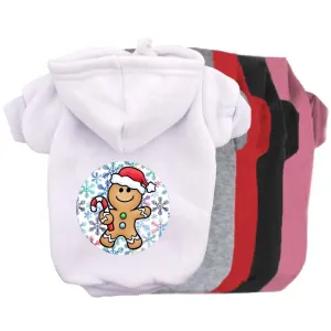 Gingerbread Candycane Pet Hoodie