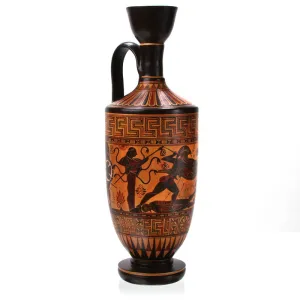 Greek Vase - Lekythos - Replica (11 1/2" H)