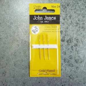 John James : Cross Stitch Needles - size 24