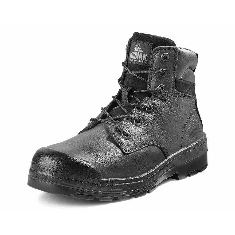 Kodiak Greb Men's 6" Steel Toe Work Boot KD0A4TH4BLK - Black