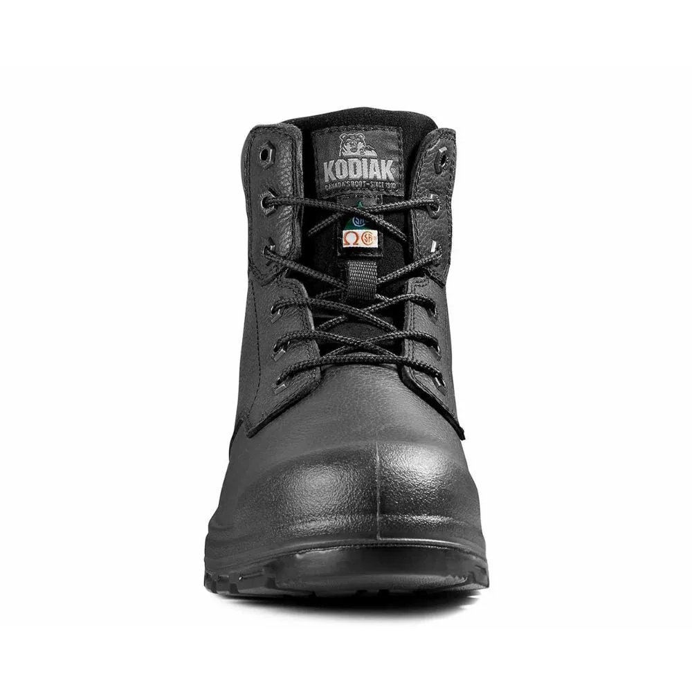 Kodiak Greb Men's 6" Steel Toe Work Boot KD0A4TH4BLK - Black