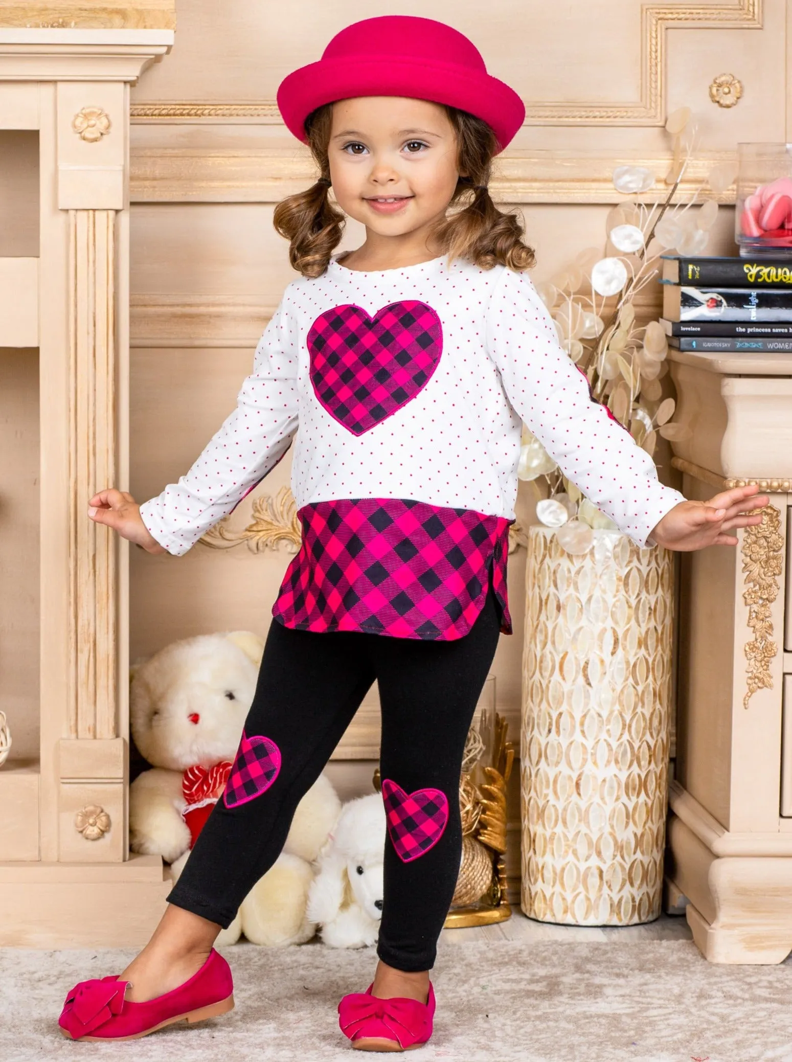 Patch Up Her Heart Legging Set