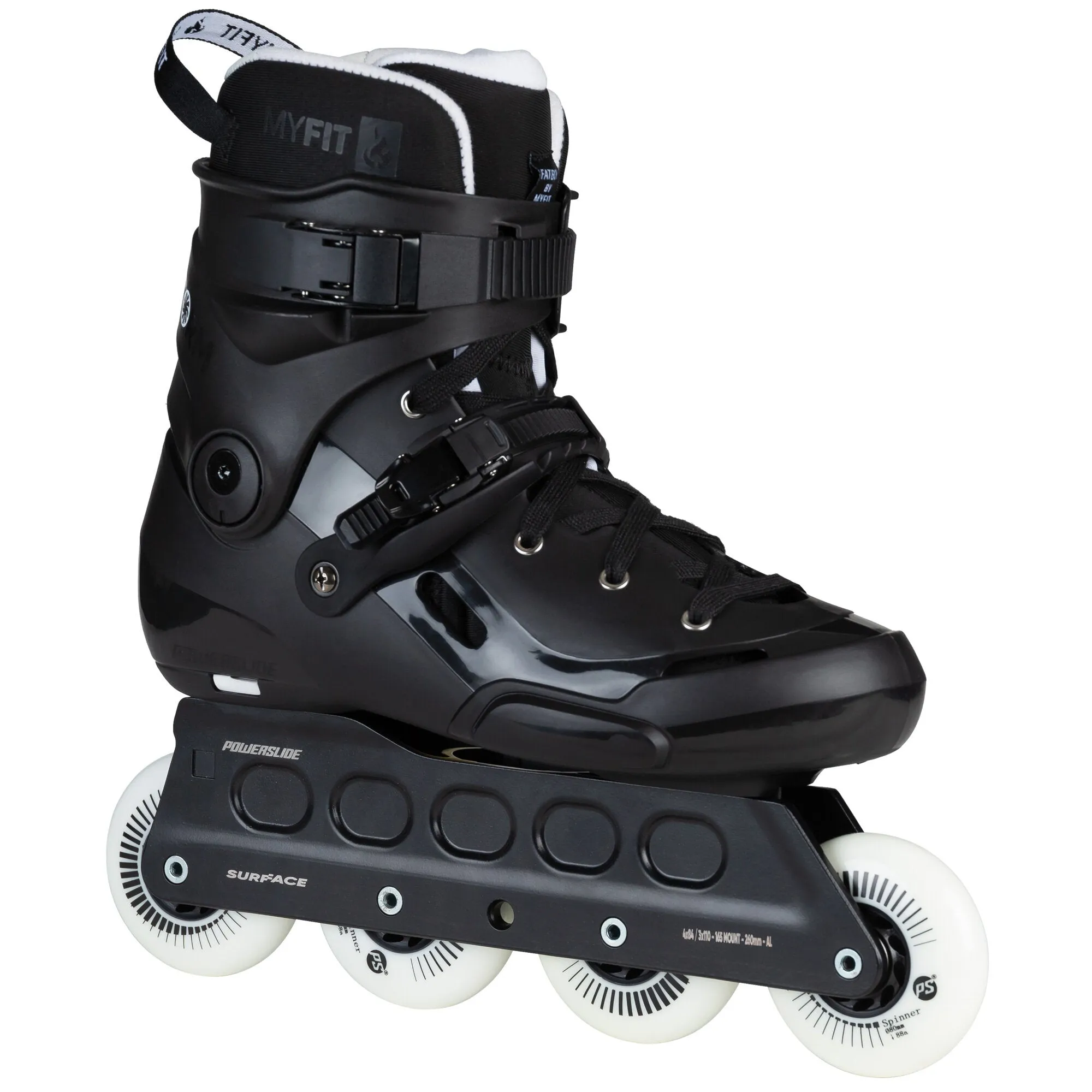 Powerslide Storm Black 80 Inline Skates