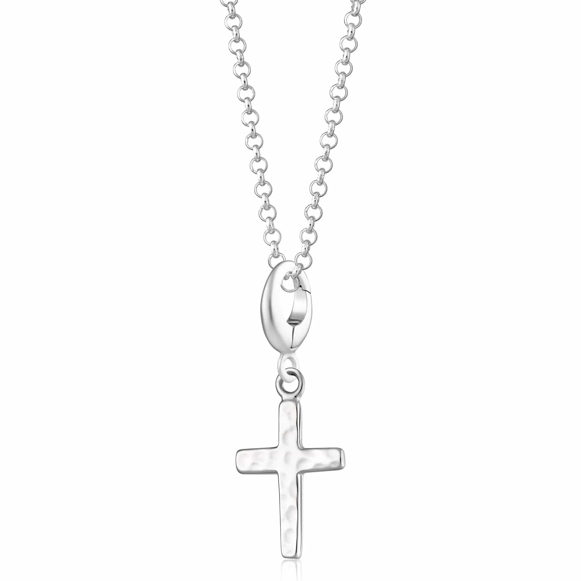 Silver Cross Necklace