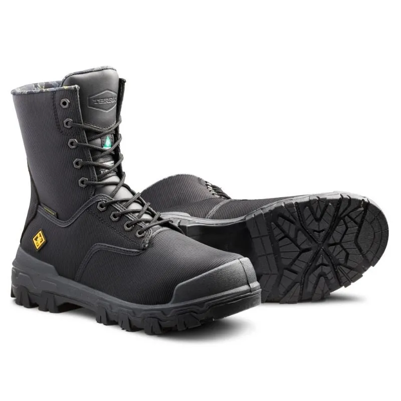 Terra Sentry 2020 Nylon Men's Waterproof 8" Composite Toe Work Boot - Black - TR0A4NRCBLK