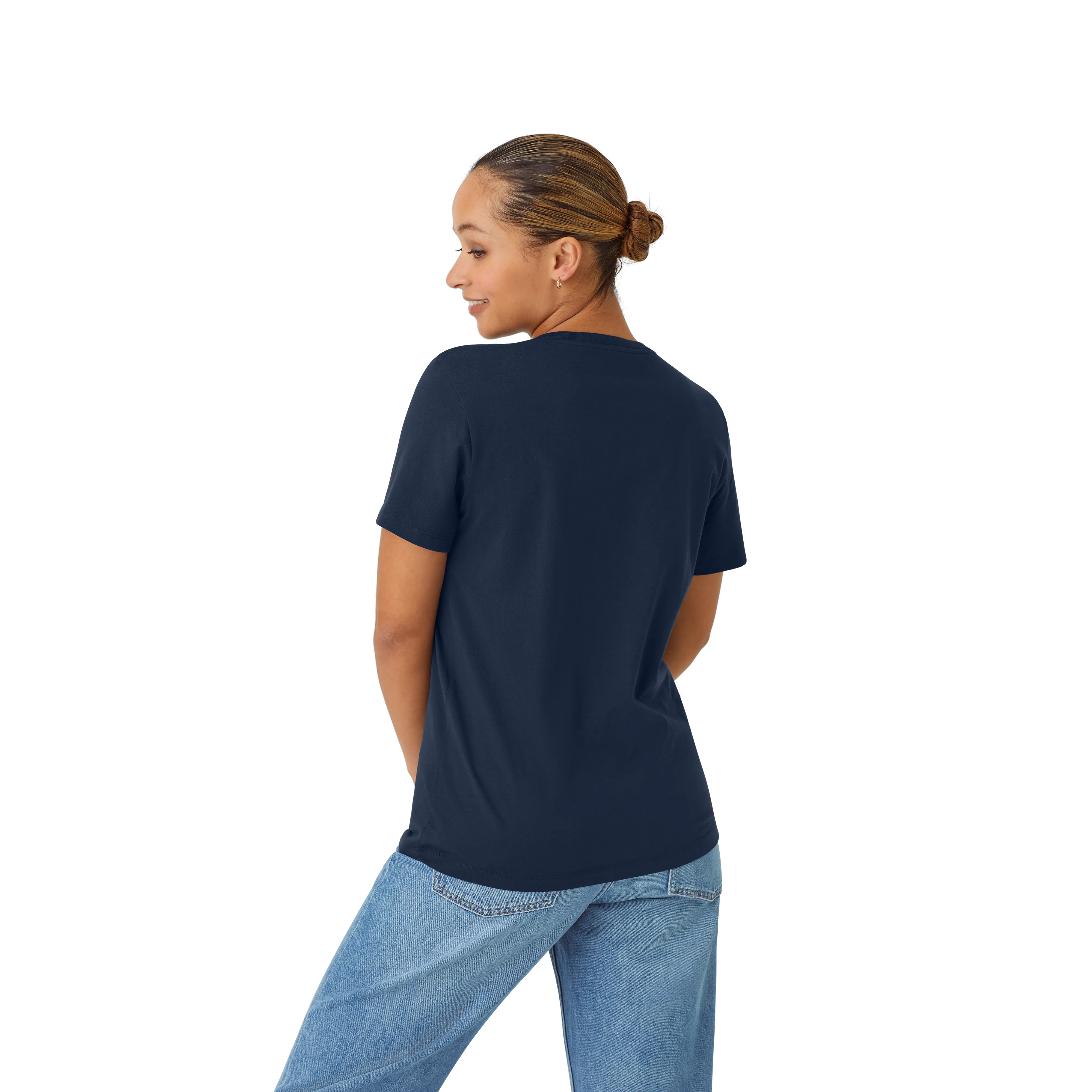 Women's Pima Cotton V-Neck T-Shirt 6-Pack