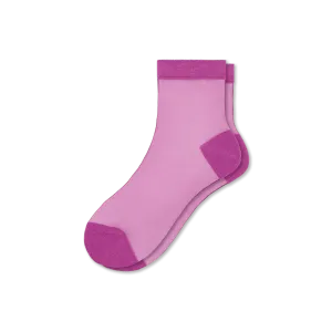 Women's Sheer Quarter Socks